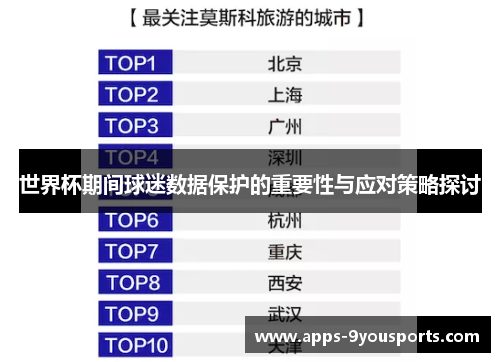 世界杯期间球迷数据保护的重要性与应对策略探讨