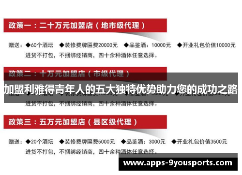 加盟利雅得青年人的五大独特优势助力您的成功之路